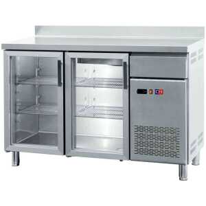 Frente Mostrador Refrigerado con Puertas de Vidrio 3 puertas de 2017 x600 x1045h mm CORDOBA FMCH-200V