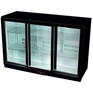 Botellero Expositor Contramostrador 3 puertas correderas de 1350 x520 x900h mm PEKIN BB-3S
