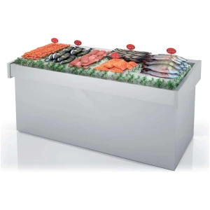 Mostrador Pescado neutro dim.2200x950x990h mm Línea Córdoba DBNP-220