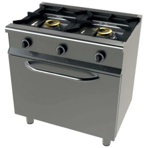 Cocina a gas con horno GN1/1 4