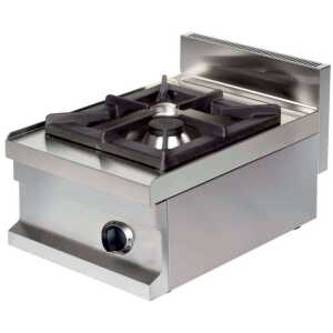 Cocina a gas sobremesa 1 fuego 6kw 400x600x265h mm GS604 Línea Estambul