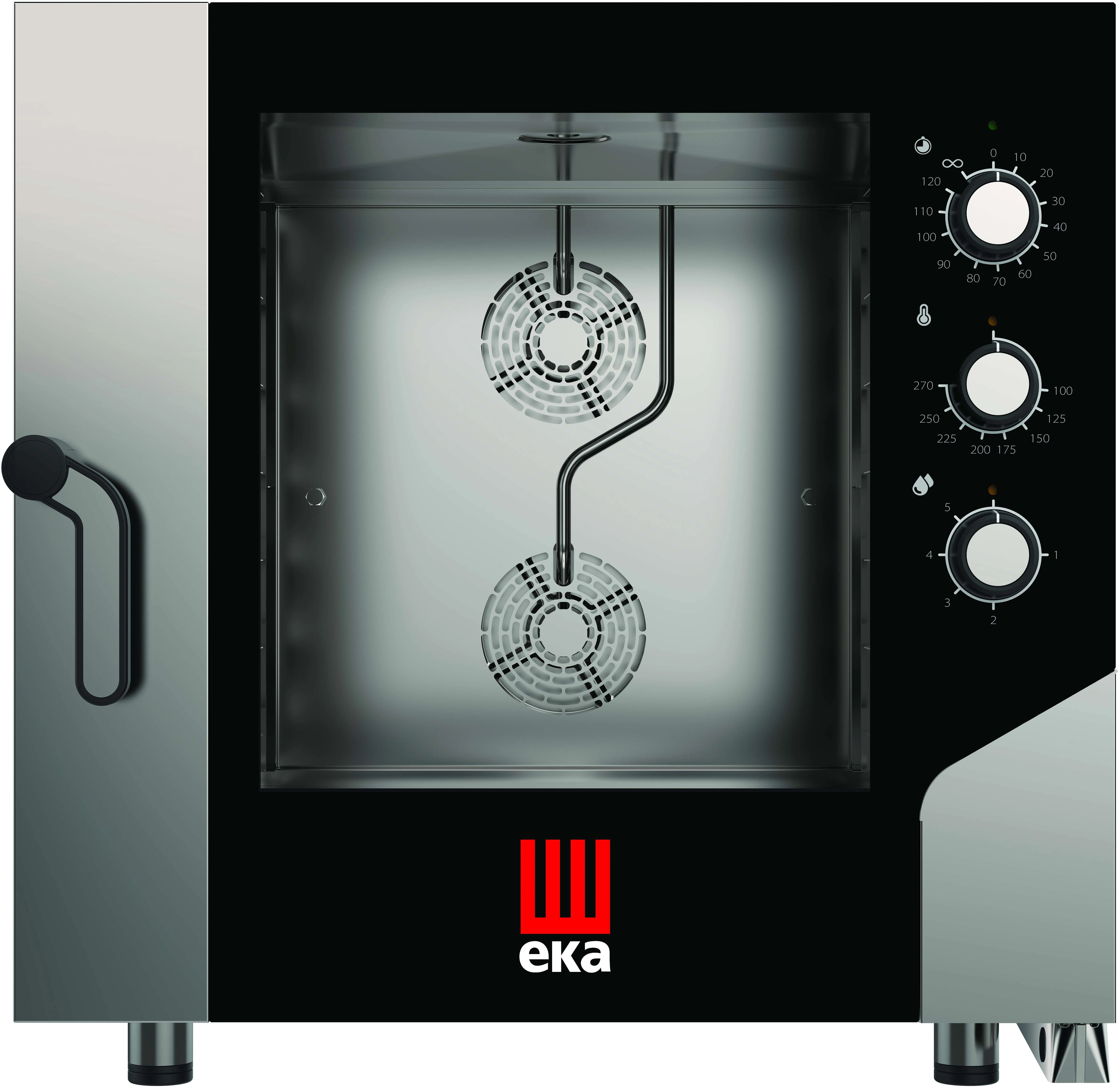 Horno eléctrico convección MILLENIAL SMART Pastelería/Panadería 6 bandejas 600x400 mm MKF664S Línea Padova