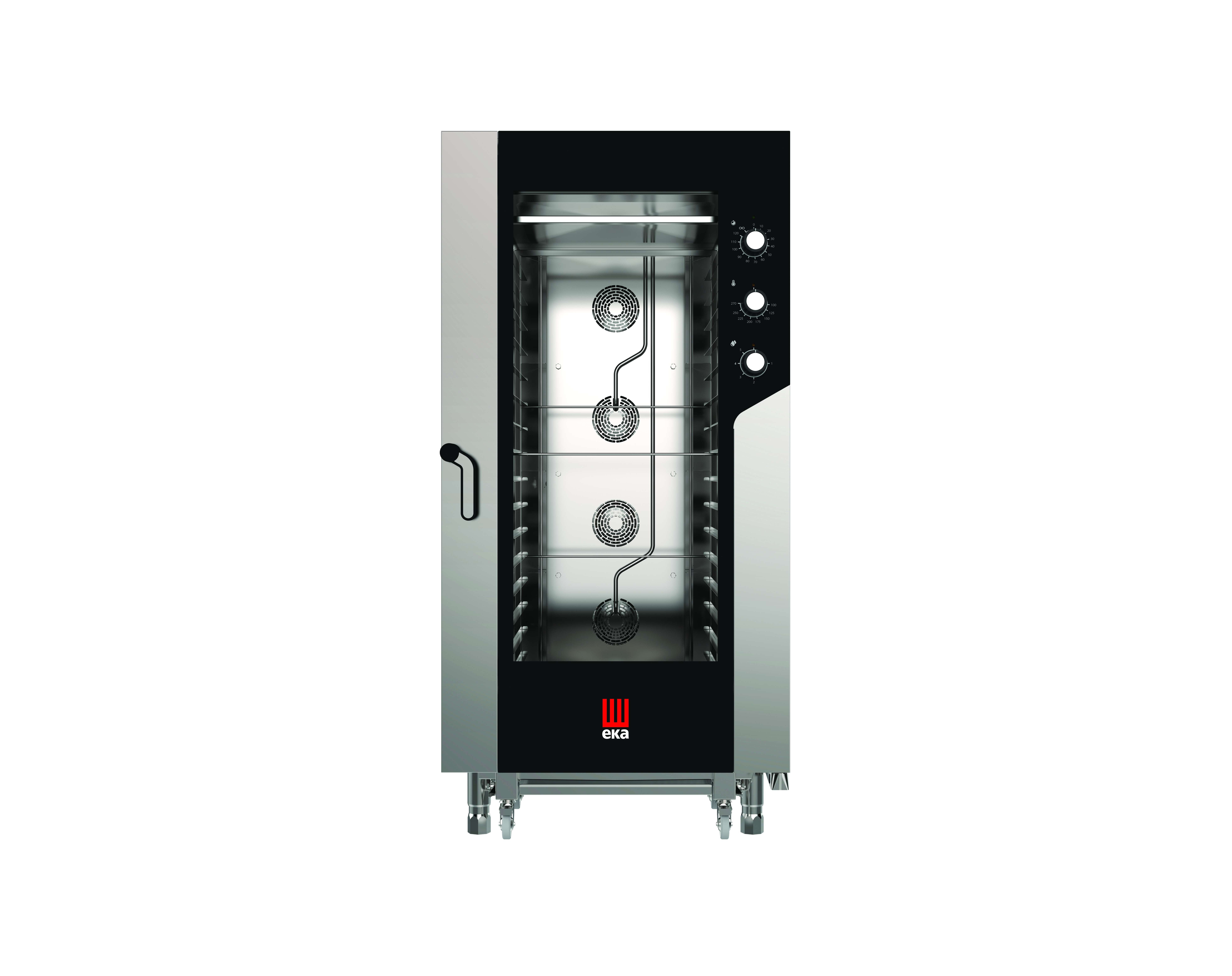 Horno eléctrico convección MILLENIAL SMART Pastelería/Panadería 16 bandejas 600x400 mm MKF1664S Línea Padova