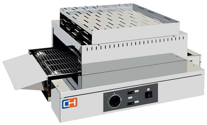 Tostador Horizontal de cinta 4000W Especial Buffet 750x630x315h mm TCH375