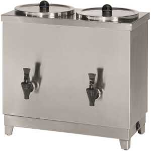 Termo de Leche 12 litros potencia de 1500+1500W con medidas 525x265x525h mm T12L
