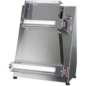Laminadora Formadora de Pizza 26 a 40 cm rodillos paralelos TREVISO S42RP