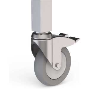 Juego de 6 Ruedas Acero Inoxidable de 1235 mm  de diámetro WTA06CASTSS