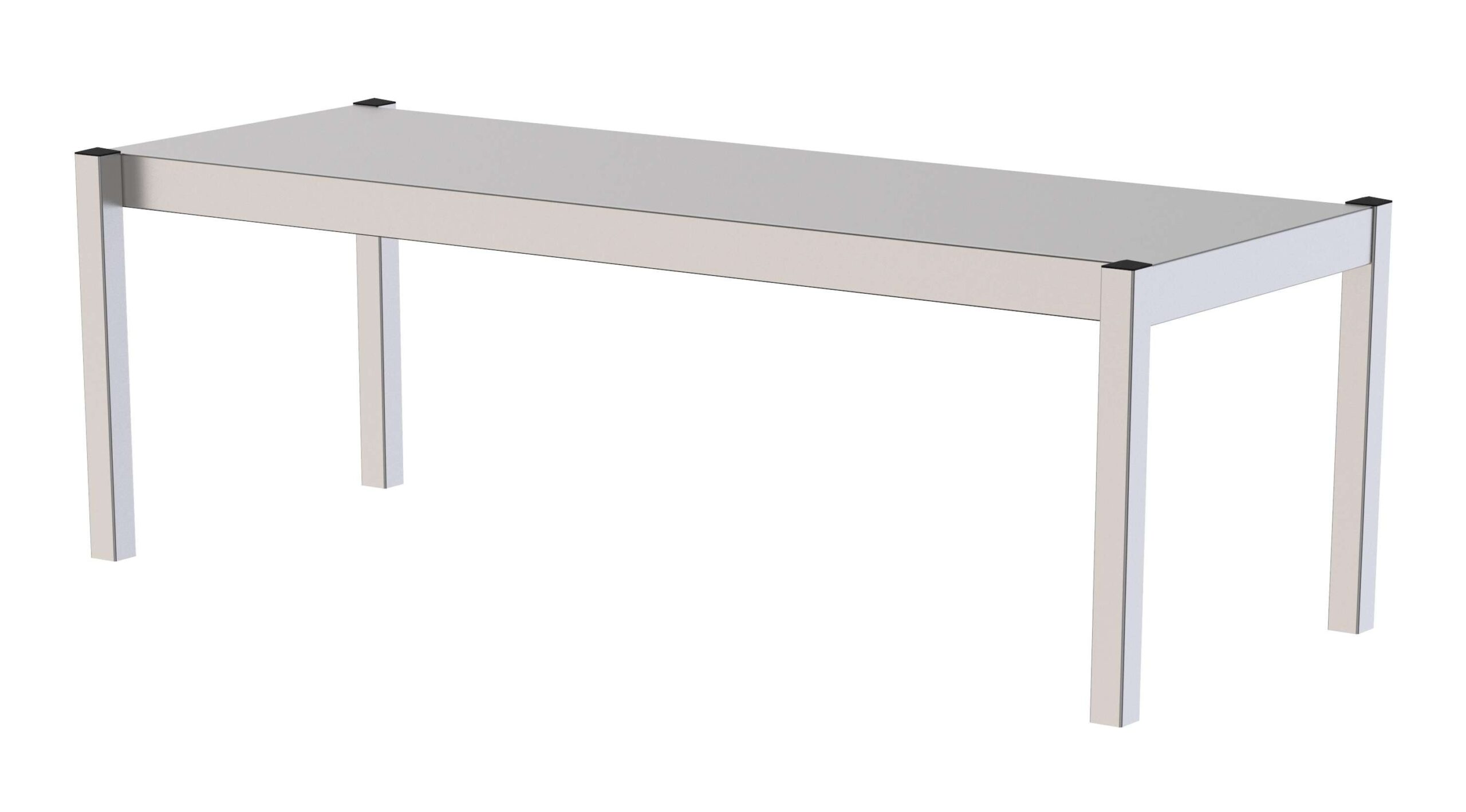 Estante Sobremesa Acero Inoxidable Simple Para Mesas De Trabajo 1700x350x300h mm UTS135170S1