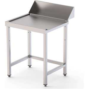Mesa Acero Inoxidable Para Lavavajillas De Entrada y Salida Sin Estante 1100x750x800h mm IS17511DWOUTS0