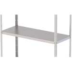 Estante Adicional Acero Inoxidable Para Estantería De Pie Fondo 500 1200x500 mm FS1200500AS