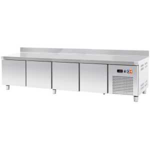 Mesa Baja GN/1 Refrigerada 4 puertas Fondo 700 de 2242 x700 x600h mm CORDOBA TRCHB-225