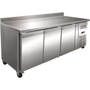 Mesa Refrigerada GN1/1 Acero Inoxidable 3 Puertas 1795x700x960h mm PEKIN GN3200TN