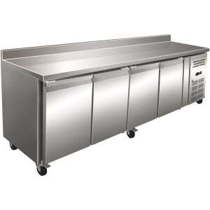 Mesa Refrigerada GN1/1 Acero Inoxidable 4 Puertas 2230x700x960h mm PEKIN GN4200TN