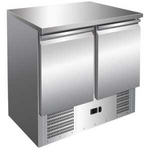 Mesa GN1/1 2 Puertas Refrigerada Compacta de 900 x700 x860h mm PEKIN S901