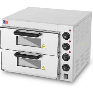 Horno Eléctrico de Pizza Compacto para 2 Pizzas 40 cm EP-2ST Línea Pekín