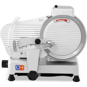 Cortadora de Embutidos cuchilla 250 mm y Potencia 240W Aluminio Anodizado y Base Lacada PEKIN MS-250