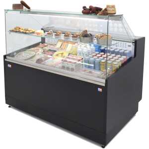 Vitrina Refrigerada Expositora de 1 metro Fondo 973 mm Frío Estático Línea CORDOBA VRE-100