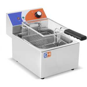 Freidora Eléctrica 6 litros SIN Grifo de 265 x420 x290h mm PEKIN EF-6L