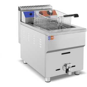 Freidora a gas Propano de 18 litros de 340x630x645h mm PEKÍN GF-181