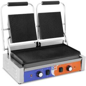 Grill Eléctrico Doble de 565x365x210h mm PEKIN PG-813