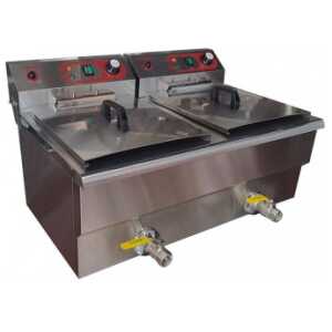 FREIDORA ELECTRICA 10+10 TRIFASICA FRY-20 MARCHEF