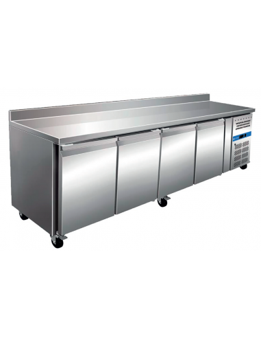MESA DE REFRIGERACION GASTRONORM SERIE 700 4 PTA