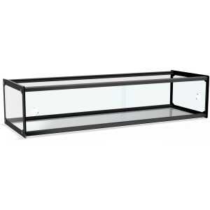 Vitrina Neutra Expositora 1 piso sin base 920x330x215h mm Línea Pekín XCZ-51L