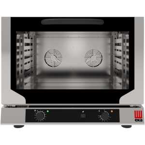 Horno eléctrico convección SNACK con GRILL y HUMIFIDICACIÓN 4 bandejas 60x40 cm EKF464.3GRILL Línea Padova