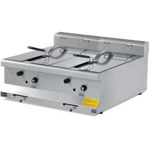 Freidora a Gas sobremesa 2x10 litros 2x 4