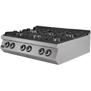 Cocina a Gas Sobremesa 6 fuegos 6 x 7