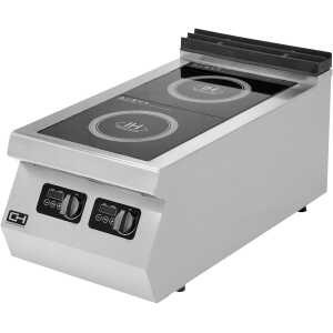 Cocina Inducción Sobremesa 2 Zonas 2 x 3