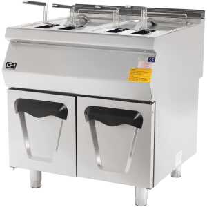 Freidora a Gas 16 + 16 Litros 2 x 17