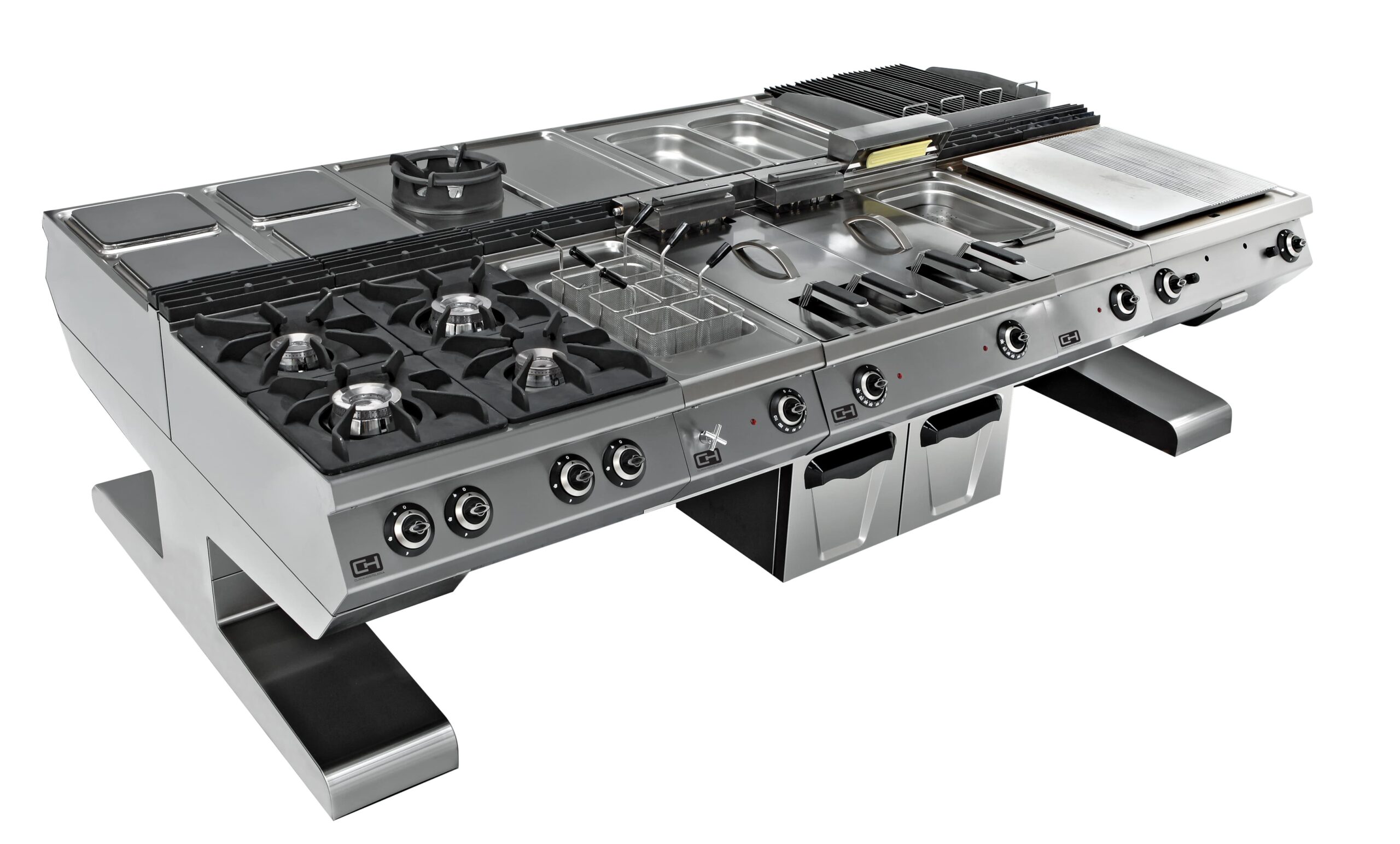 Soporte Voladizo Cocina Central 4000x1710x550h mm EMPPLS9CTV400 Línea 900 Estambul