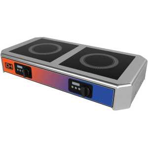 Cocina Inducción Snack Sobremesa 2 Zonas 3