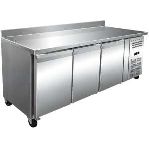 Mesa Refrigerada Snack Acero Inoxidable 3 Puertas 1795x600x960h mm PEKIN SNACK3200TN