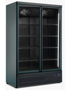 ARMARIO EXPOSITOR 2 PUERTA NEGRO BLG1250-2M