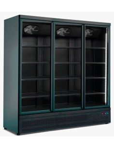 ARMARIO EXPOSITOR 3 PUERTA NEGRO BLG1880-3M